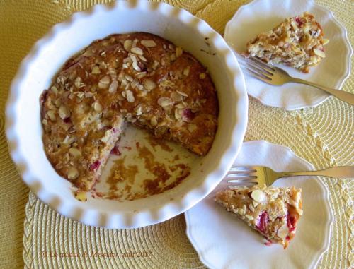 Tarte facile, pêches et chocolat blanc + de Messidor | Photo de Messidor