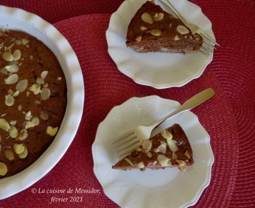 Tarte menteuse, poires et chocolat + de Messidor | Photo de Messidor