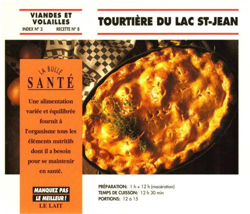 Tourtière du lac st-jean de Bon Appétit | Photo de PassionRecettes