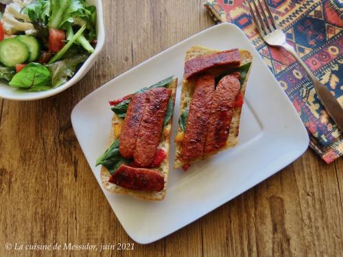 Baguettes aux merguez, façon hot dogs + de Messidor | Photo de Messidor