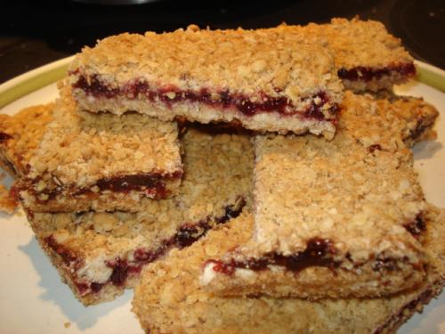 Barres aux framboises | Photo de PassionRecettes