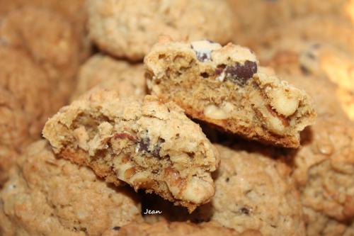 Biscuits, avoine chocolat et noix de Nell | Photo de Nell