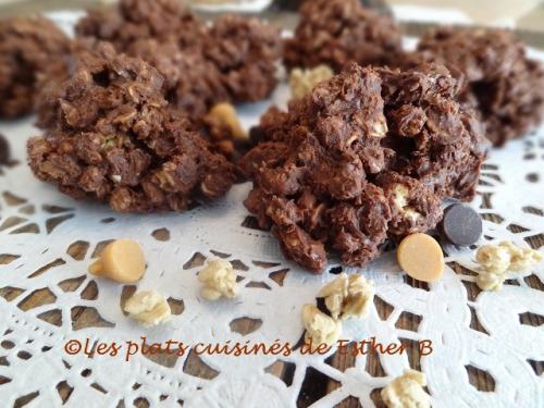 Bouchées de granola au chocolat et au caramel de Esther B | Photo de Estherb