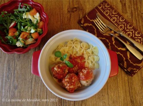 Boulettes de veau à l'italienne + de Messidor | Photo de Messidor