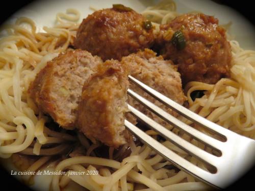 Boulettes en sauce teriyaki + de Messidor | Photo de Messidor