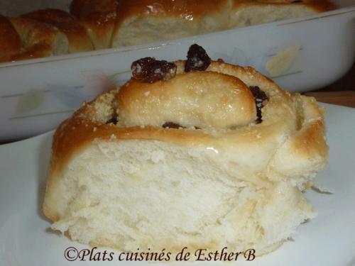 Brioches aux raisins chelsea de Esther B | Photo de Estherb