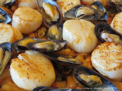 Casserole de fruits de mer sur pâtes + de Messidor | Photo de Messidor