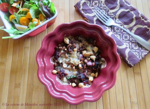 Cassolette de quinoa et lentilles + betteraves confites de Messidor | Photo de Messidor