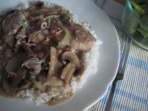 Coq au vin à la mijoteuse de Corralou | Photo de Corralou