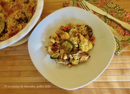 Croustade de poulet aux légumes grillés + de Messidor | Photo de Messidor