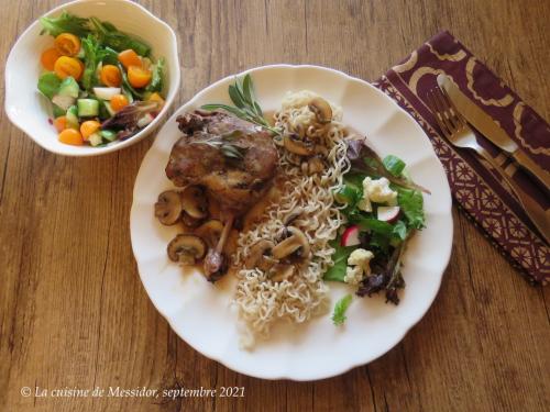 Cuisses de canard confites, sauce d'inspiration orientale + de Messidor | Photo de Messidor