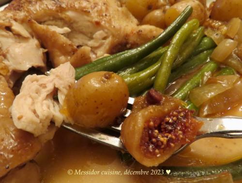 Cuisses de poulet aux figues et au porto de Messidor | Photo de Messidor