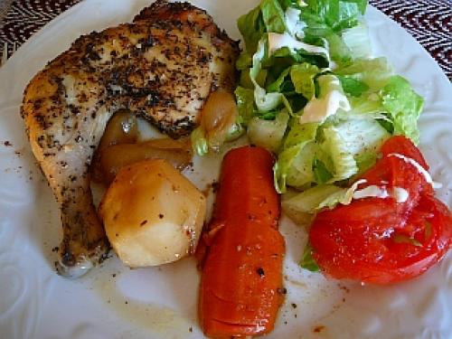 Cuisses de poulet aux herbes de provence pour mijoteuse de Marilouise | Photo de Marilouise