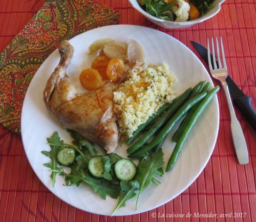 Cuisses de poulet exquises aux abricots + de Messidor | Photo de Messidor