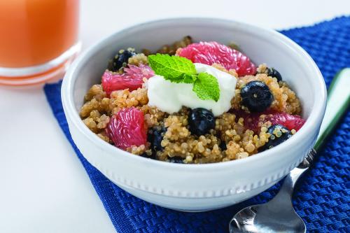 Déjeuner au quinoa, au pamplemousse et aux bleuets de Edition Nouvelles | Photo de Edition nouvelles