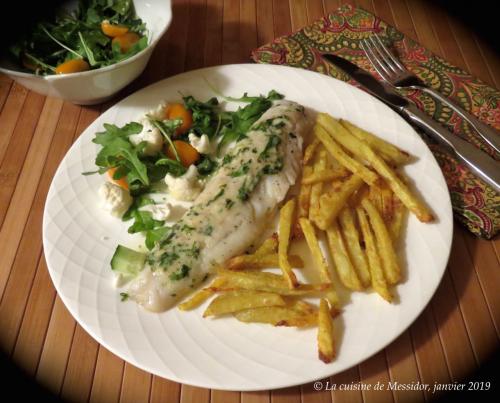 Filets de poisson blanc, sauce au beurre de coriandre + de Messidor | Photo de Messidor