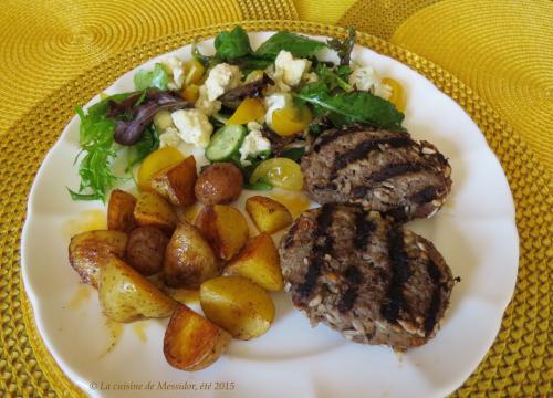 Galettes chevalines grillées à la pomme et au cari de Messidor | Photo de Messidor