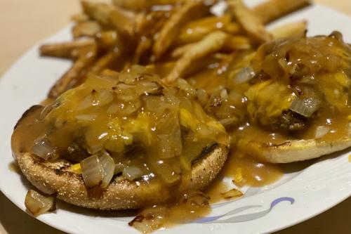 Hamburger steak (combiné du patio) de Mireille | Photo de Mireille