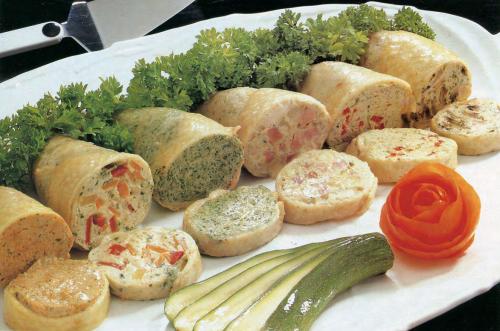 Jambonnettes de poulet farcies aux fines herbes (recette de base) de Qu'est-Ce Qu'on Mange | Photo de PassionRecettes