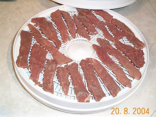 Jerky de boeuf à la grecques au déshydrateur de Mireille | Photo de Mireille