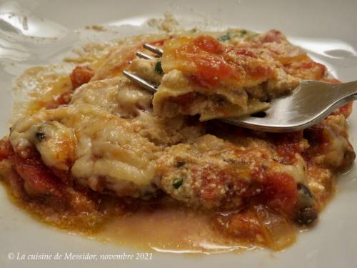 Lasagne au poisson sans flafla + de Messidor | Photo de Messidor