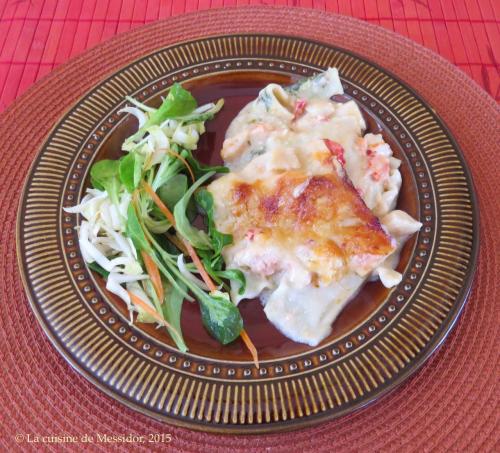 Lasagne aux fruits de mer de Messidor | Photo de Messidor