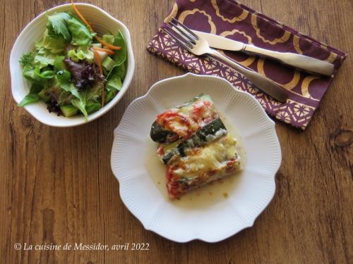 Lasagne de courgettes au jambon + de Messidor | Photo de Messidor