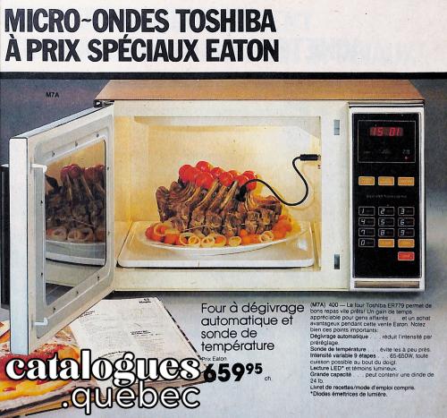 Livre de recettes grands succès micro-ondes de Toshiba | Photo de PassionRecettes