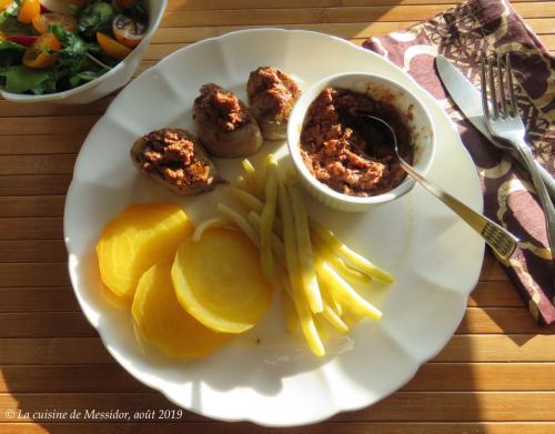 Médaillons de porc bbq, pâte umami: troisième essai de Messidor | Photo de Messidor