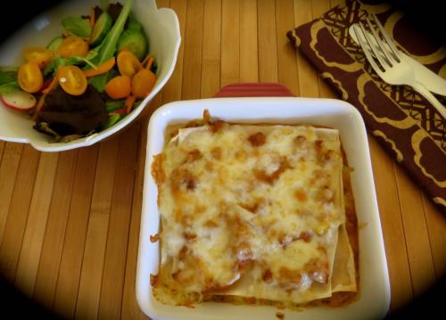 Mini-lasagnes aux won ton de Messidor | Photo de Messidor