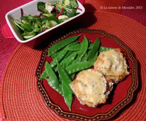 Mini-lasagnes express au saumon de Messidor | Photo de Messidor