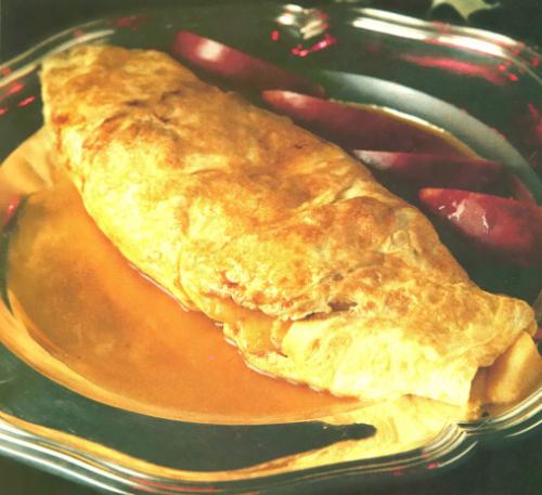 Omelette aux pommes flambée au rhum de Pol Martin | Photo de PassionRecettes