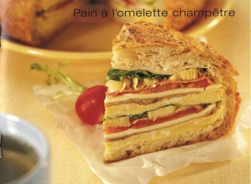 Pain à l'omelette champêtre de Lesoeufs.ca | Photo de PassionRecettes