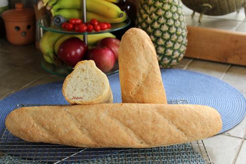 Pain sans pétrissage, baguettes ou petits pains. de Nell | Photo de Nell