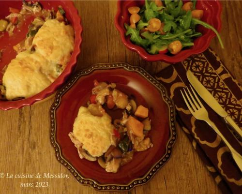 Pâté au poulet, croûte au cheddar, version 2 + de Messidor | Photo de Messidor