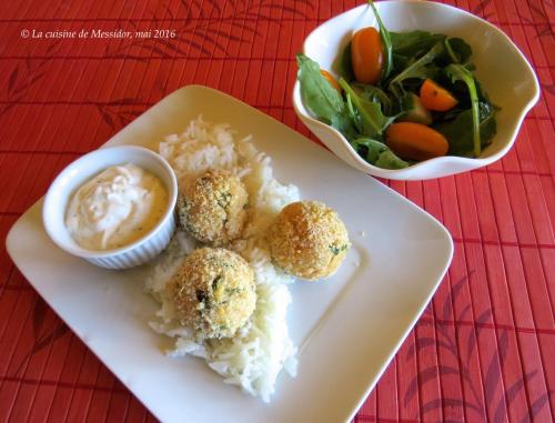 Petites boulettes de saumon frais de Messidor | Photo de Messidor