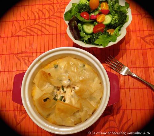 Petites pastillas au poulet, sauce méditerranée + de Messidor | Photo de Messidor