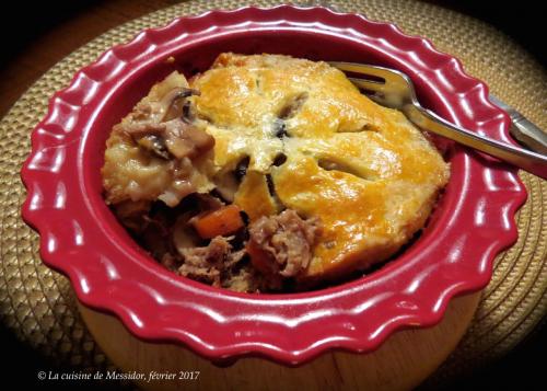 Petits pâtés de canard confit aux champignons + de Messidor | Photo de Messidor