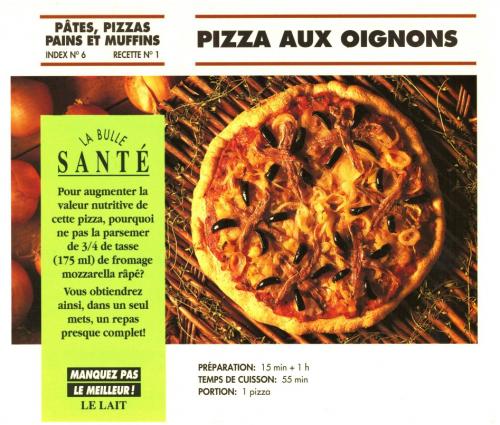 Pizza aux oignons de Bon Appétit | Photo de PassionRecettes