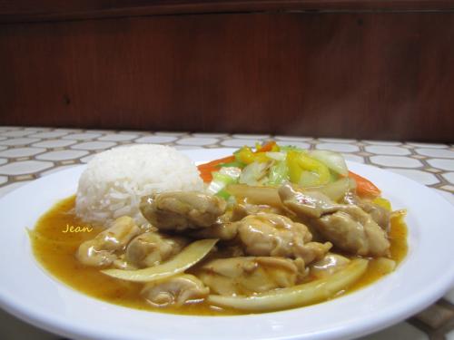 Poulet au curry, kaeng kua de Nell | Photo de Nell