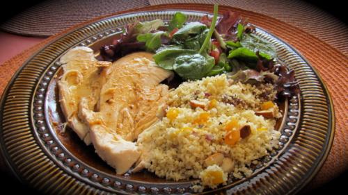 Poulet farci de couscous aux fruits de Messidor | Photo de Messidor