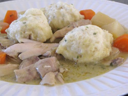 Poulet n' dumpling | Photo de Nell