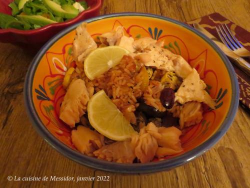 Riz aux légumes grillés et à la truite, façon grecque + de Messidor | Photo de Messidor