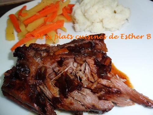 Rôti de boeuf au gingembre à la mijoteuse de Esther B | Photo de Estherb