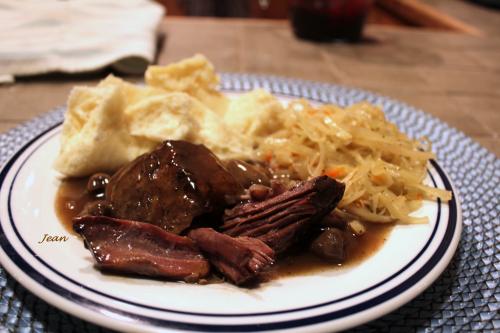 Rôti de boeuf savoureux en mijoteuse de Nell | Photo de Nell