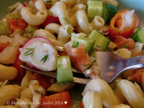 Salade de pâtes du mercredi + de Messidor | Photo de Messidor