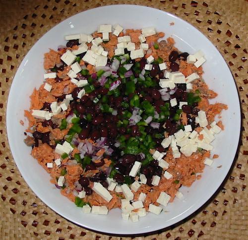 Salade-repas aux haricots noirs de Messidor | Photo de Messidor