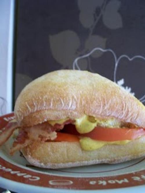 Sandwich matin différent / sauce au cari et érable de Wimzie | Photo de Wimzie