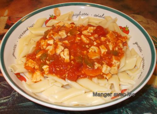 Sauce à spaghetti végétarienne de Manger Avec Mo | Photo de Manger avec mo