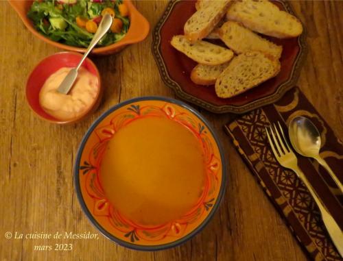 Soupe de poisson à la française, version simplifiée + de Messidor | Photo de Messidor